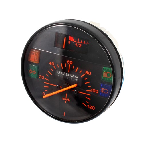 Contachilometri 120 nero - km/h,